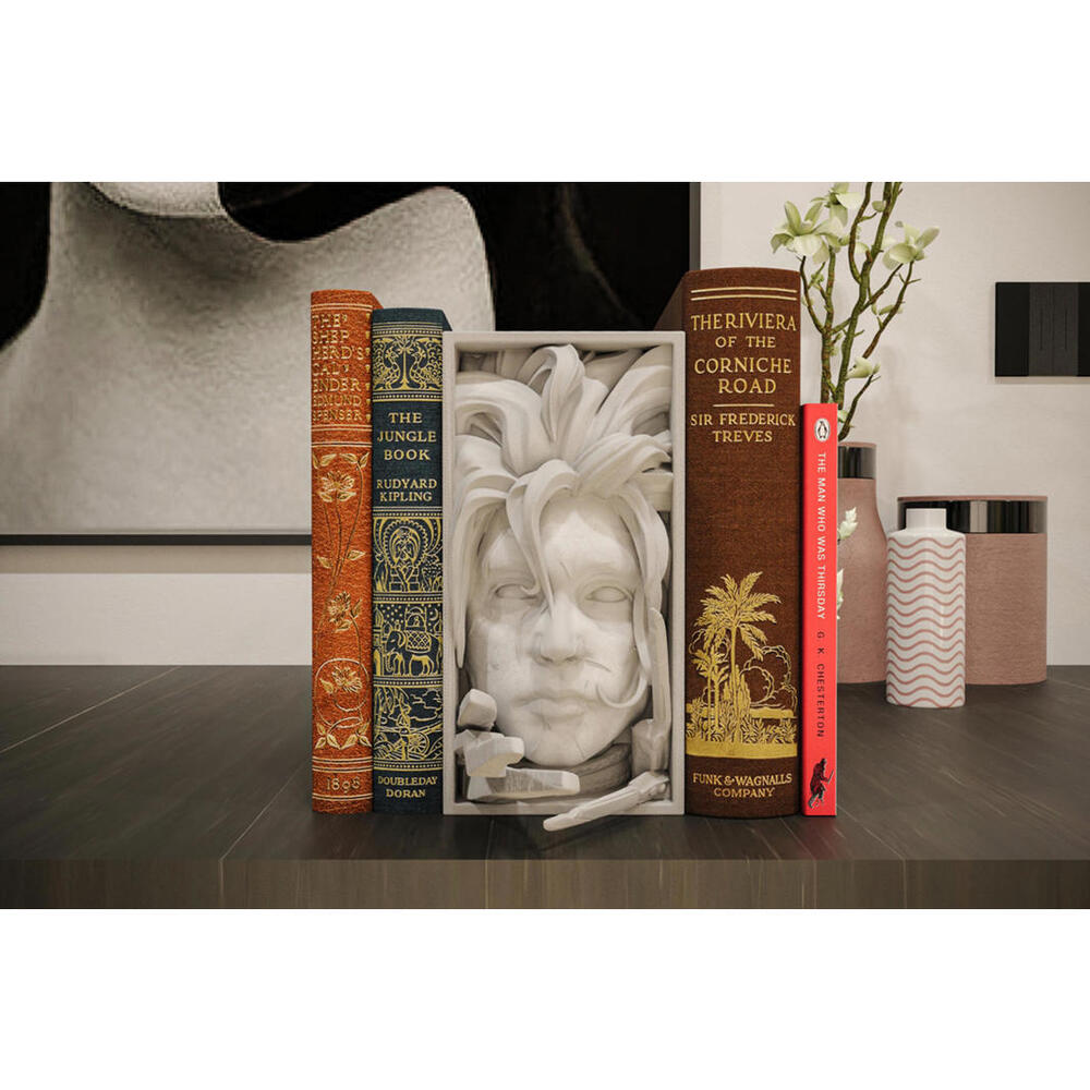 Edward Scissorhands Book Nook - Gothic Topiary Bookshelf Insert